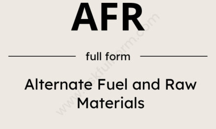 Understanding AFR Full Form, Meaning and Variations