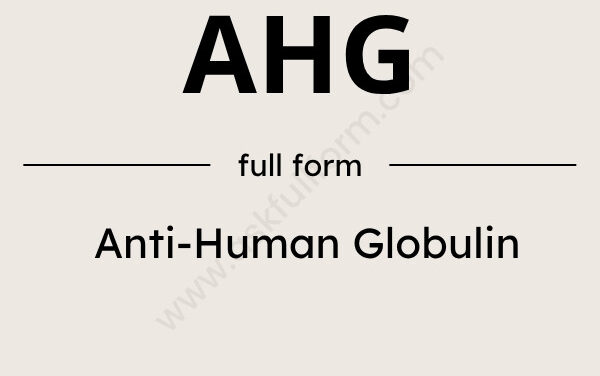 AHG Full Form: What Does AHG Stand For?